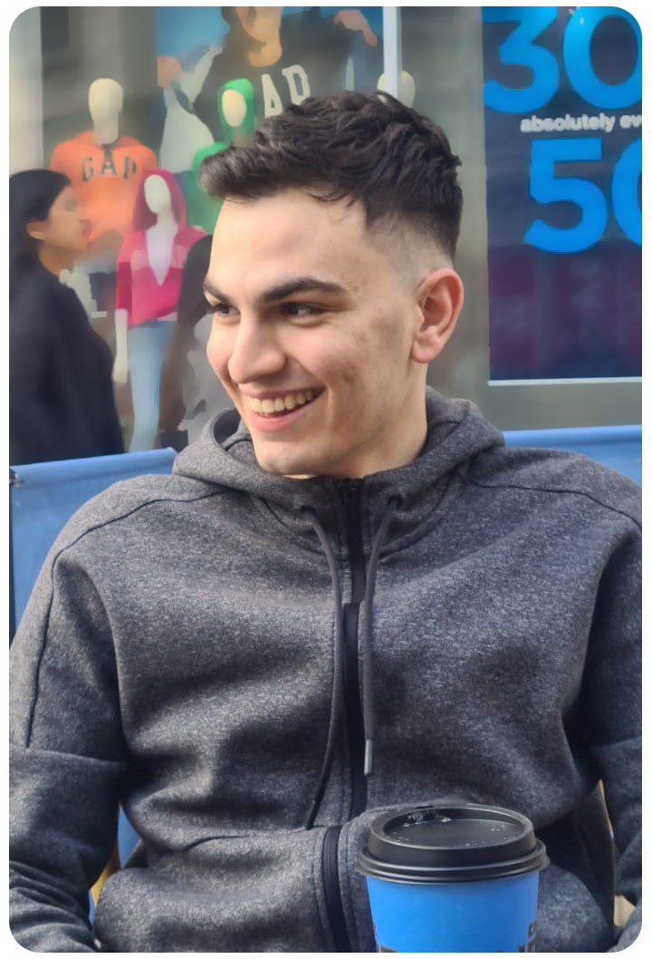 Sotiris Sotiriou smiling
